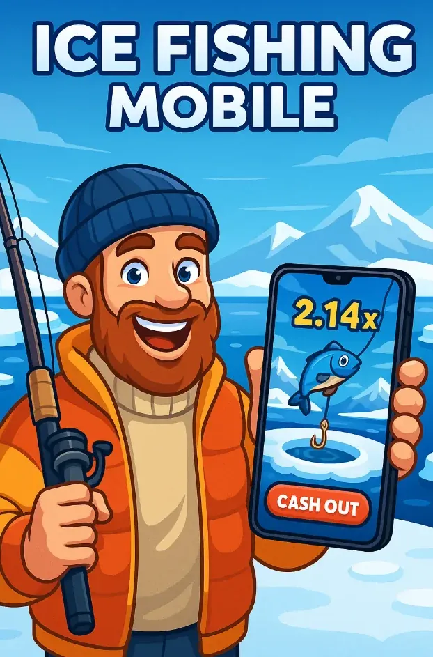 Illustration of playing a live casino wheel game on a smartphone